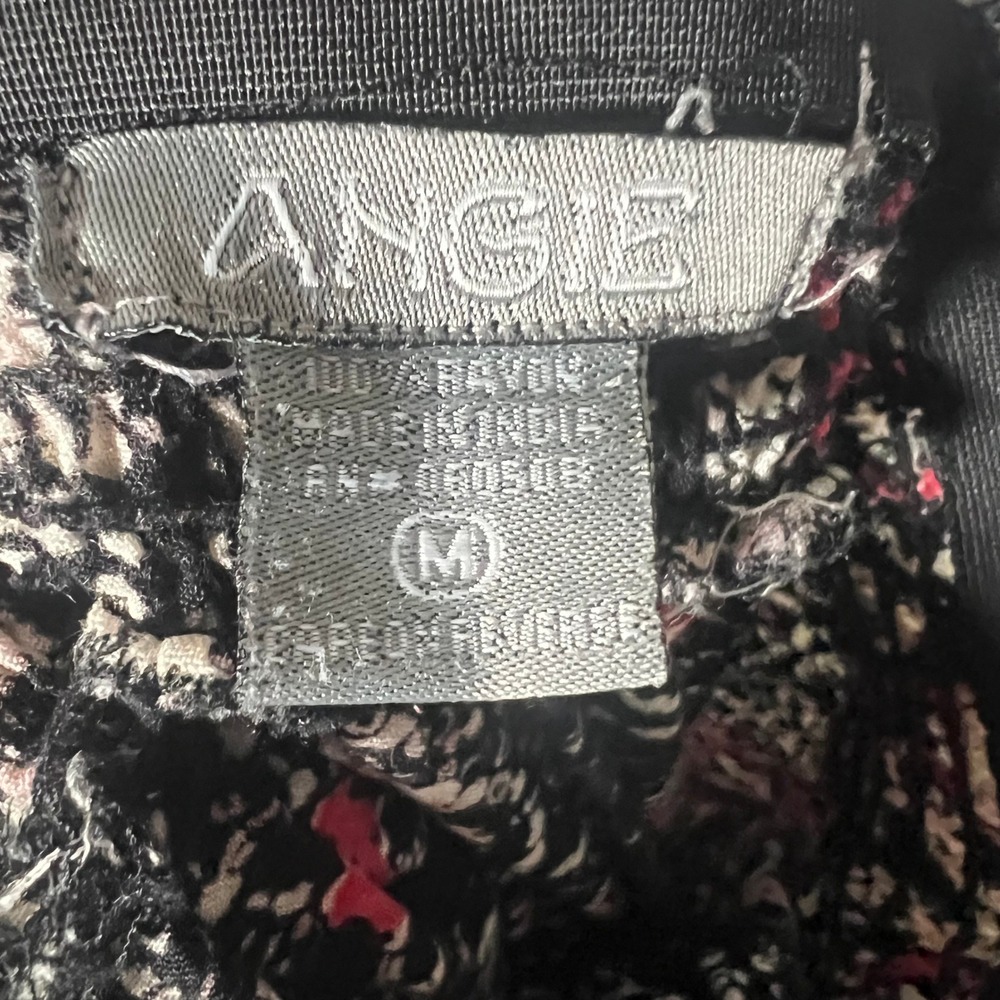 Angie Wide Leg Pants Women's Medium Black Medallion Boho - Picture 4 of 6